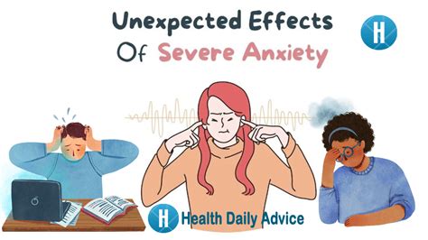 8 Unexpected Effects of Severe Anxiety - Health Daily Advice