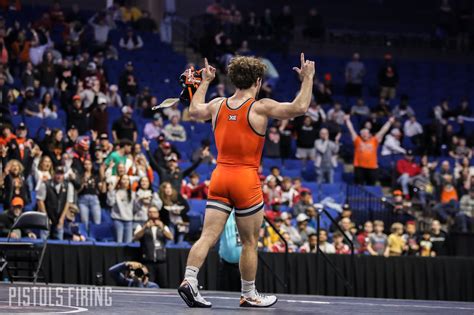 Osu Wrestling Big 12 Championship Preview Pistols Firing