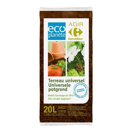 Terreau Universel Eco Plan Te L Carrefour Belgique