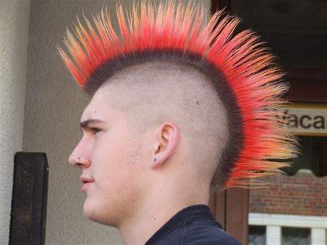 21 Steal more attention by splashing your punk hairstyle in wild colors ...