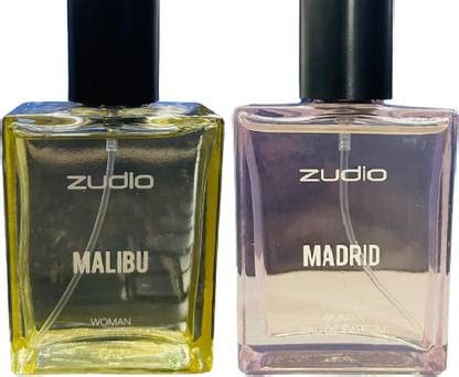 buy zudio madridmalibu perfume pack   dd perfume  ml