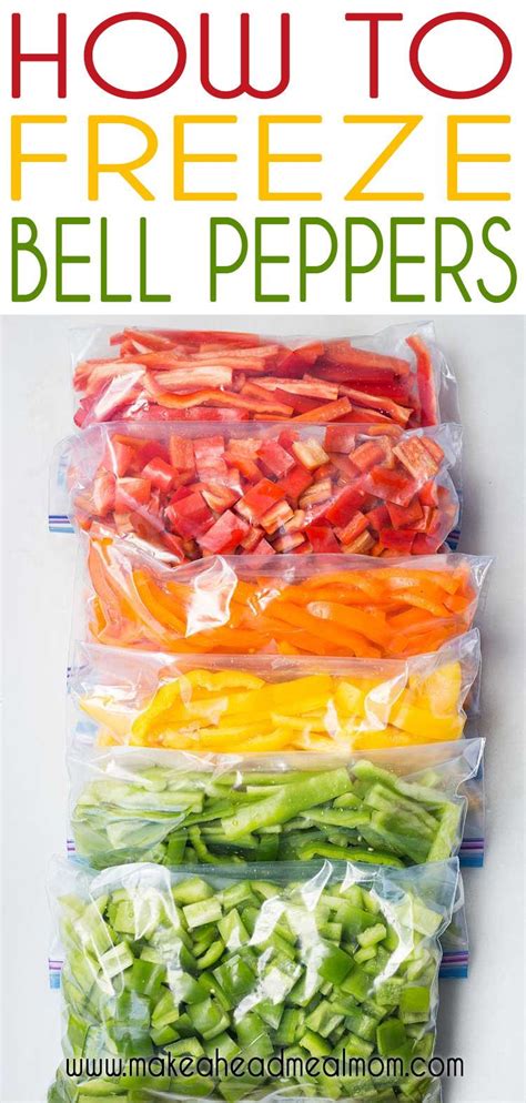 How To Freeze Bell Peppers Artofit