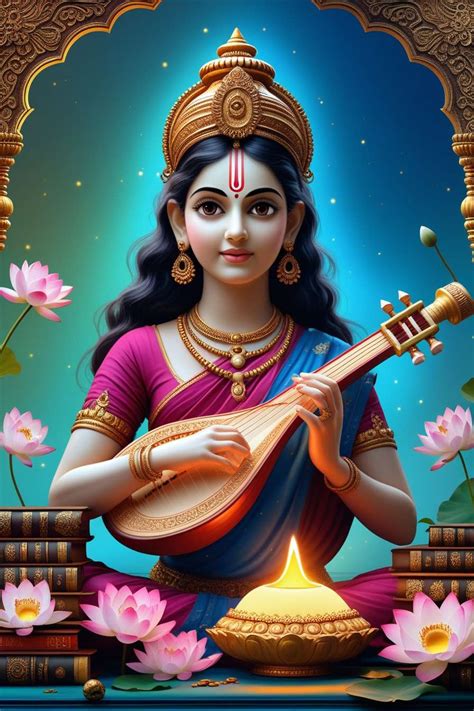 🔥 Free Goddess Saraswati Puja Hd Wallpapers Background Download