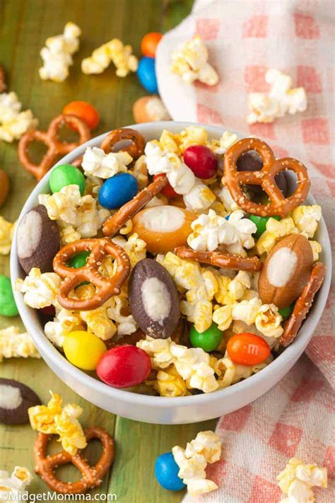 Sweet And Salty Popcorn Snack Mix Midgetmomma