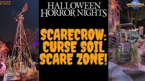 Scarecrow Curse Soil Scare Zone Walk Through Halloween Horror Nights