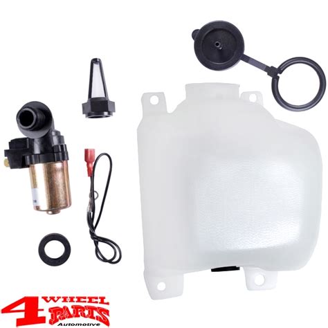 Windshield Wiper Washer Fluid Reservoir Bottle Kit With Washerpump Anf