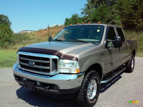 2002 Arizona Beige Metallic Ford F250 Super Duty Xl Crew Cab 4x4