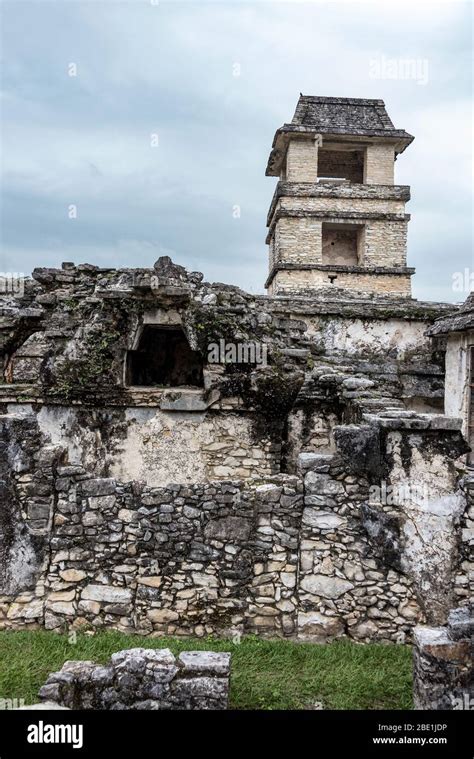 ruins of ancient mayan palenque, mexico Stock Photo - Alamy