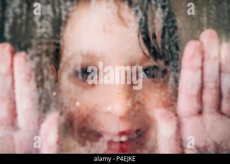 Naked Girls In A Shower Stock Photo Alamy