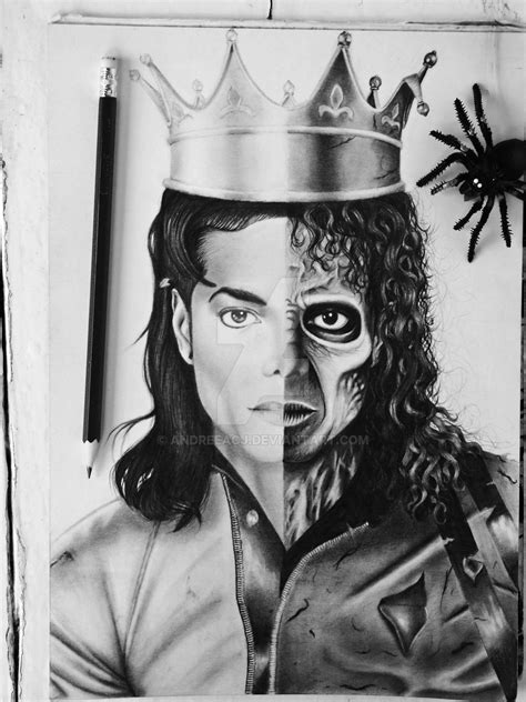 Michael Jackson Drawing Thriller by AndreeaCJ on DeviantArt