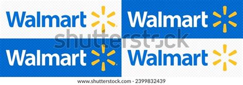 Walmart Logo Editorial Vector Illustration Stock Vector (Royalty Free ...