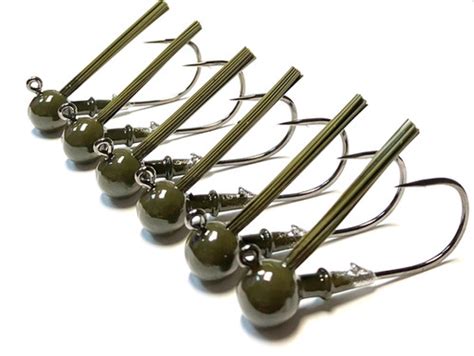 Mustad Ball Jig Heads 6 Pack Champion Jigs