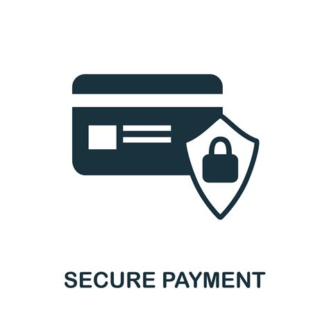 Secure Payment Icon Simple Element From Internet Security Collection
