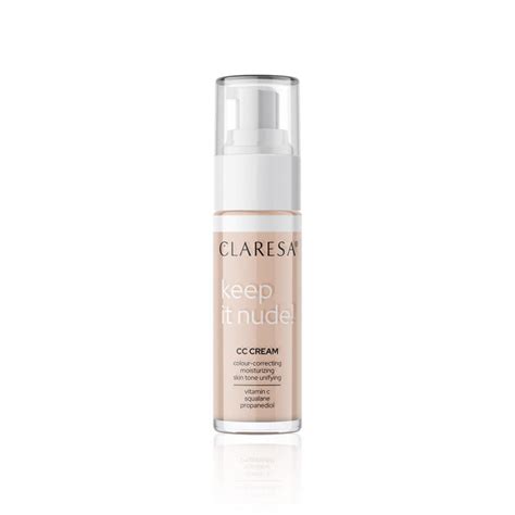 Claresa Keep It Nude Cc Cream Correcting G Didaco Shop