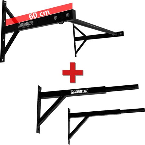 Barra Para Parede Exercicio - Barra Fixa Longa Academia Exercício + Paralela Dip De Parede | Shopee ...