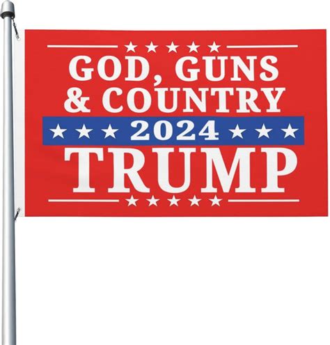 Amazon Pro Trump 2024 God Guns Country Trump 2024 Flag Fuck Joe Biden Flag Mean Tweet
