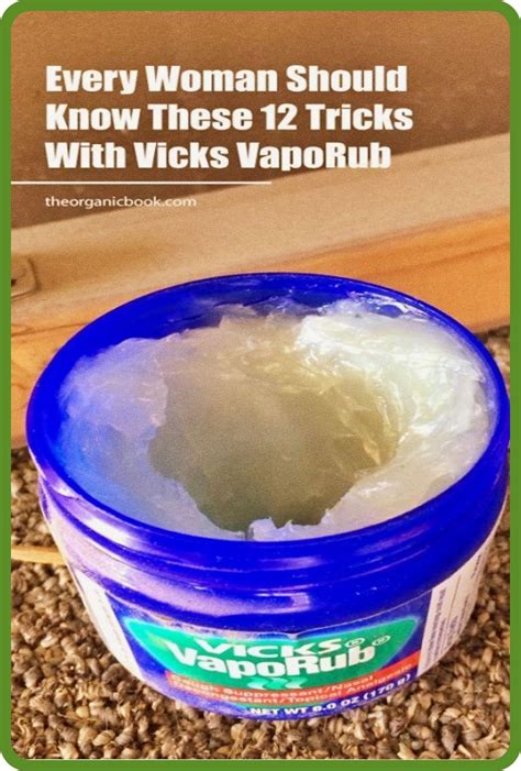 Every Woman Should Know These 12 Tricks With Vicks Vaporub Artofit