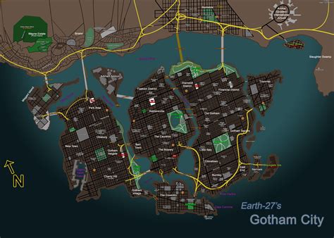 [Earth-27 for Nitwits] Gotham City by Roysovitch on DeviantArt