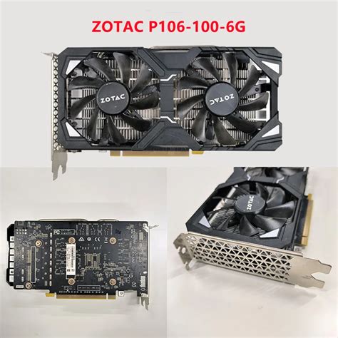 Used P106-100 6gb Gddr5 Video Card P104 100 Gpu Graphics Card P104 100 ...