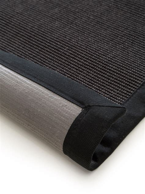 Opdag Sisal tæppe Sana Sort i forskellige størrelser