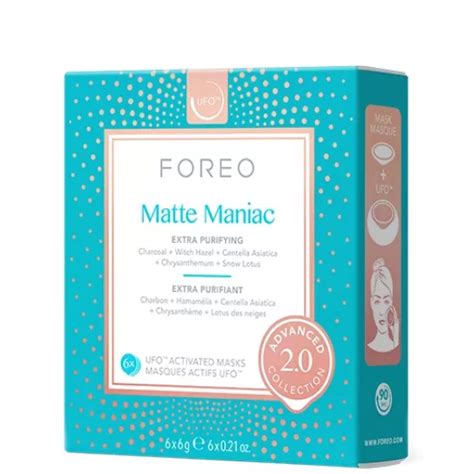 Máscara de pestañas FOREO UFO Matte Maniac Advanced Collection 2 0 6 g