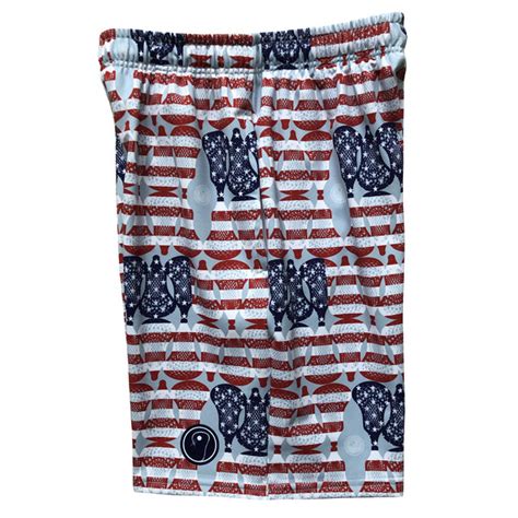 Mens American Flag Lacrosse Shorts Lax So Hard