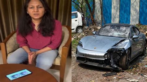 Pune Porsche Car Crash Fake Video Of Accused Goes Viral Mother Urges