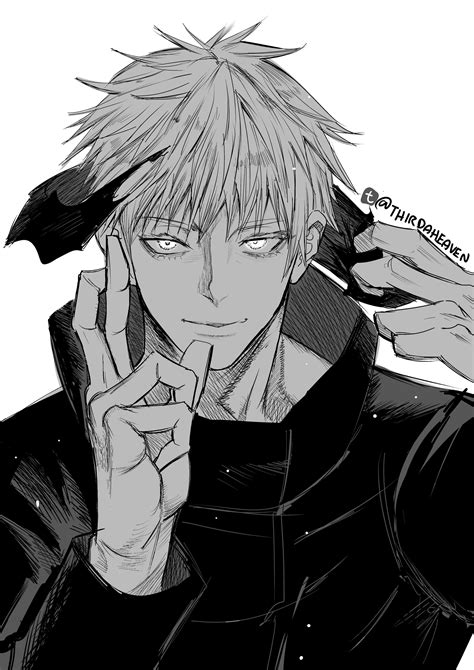 [art] Gojo Satoru Drawn By Me Jujutsu Kaisen R Manga