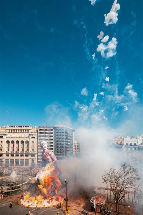 Spanish Street Artists Create 85 Ft. Sculpture for Valencia's Fallas