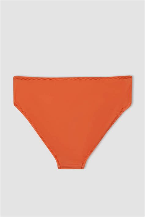 Orange Girls Teens Girl Patterned Bikini Set Defacto