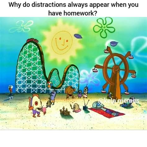 Spongebob Memes On Instagram A Whole Amusement Park Appeared In Front