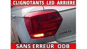 Pack Led Clignotants Arri Re Sans Erreur Pour Volkswagen Polo Vi