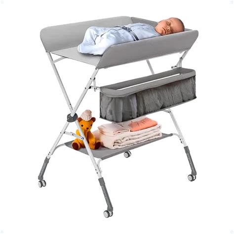 Trocador Para Bebe Portatil - Trocador Portátil Para Bebê Com Porta Fraldas E Retrátil | Parcelamento ...