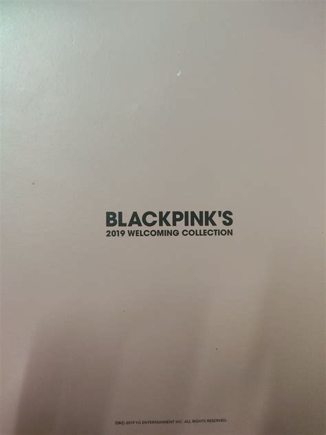 BLACKPINK 2019 Welcoming Collection Wall Calendar Hobbies Toys