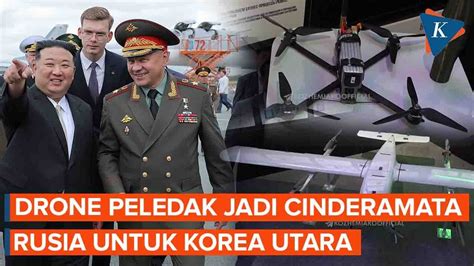 Korea Utara Terima Lima Drone Peledak Setelah Kim Jong Un Kunjungi