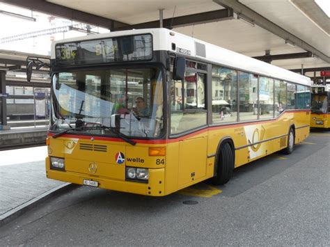 Postauto Mercedes O 405 N AG 14681 Bei Den Postautohaltestellen Beim