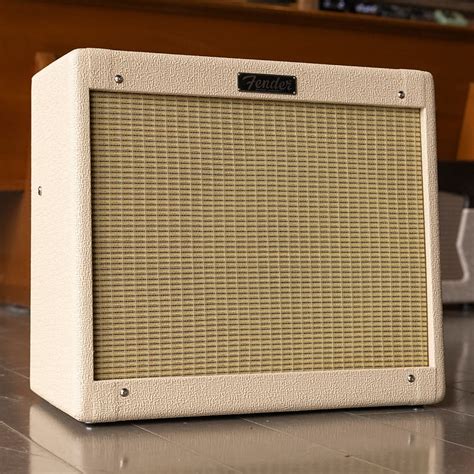 Fender Blues Jr Iv Blonde Nubtex Crex W Combo Reverb