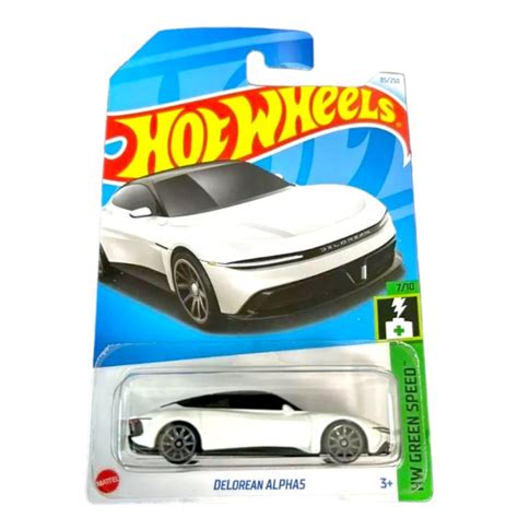 Hot Wheels Delorean Alphas Green Speed Scale Model Lazada Ph