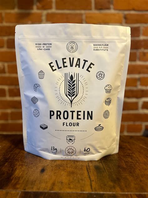 Elevate Protein Baking Flour - High Protein, Low Calorie, 0 Net Carbs ...