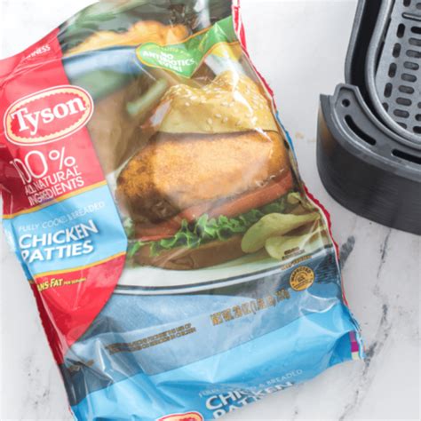 Frozen Tyson Chicken Patties Air Fryer Recipe Fork To Spoon