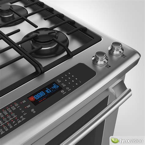 Electrolux Range Cooker 3d Model Cgtrader