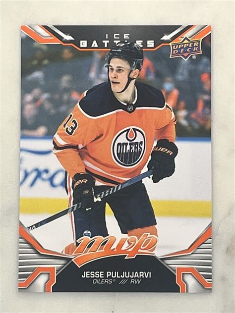 Upper Deck Mvp Jesse Puljujarvi For Sale Online Ebay