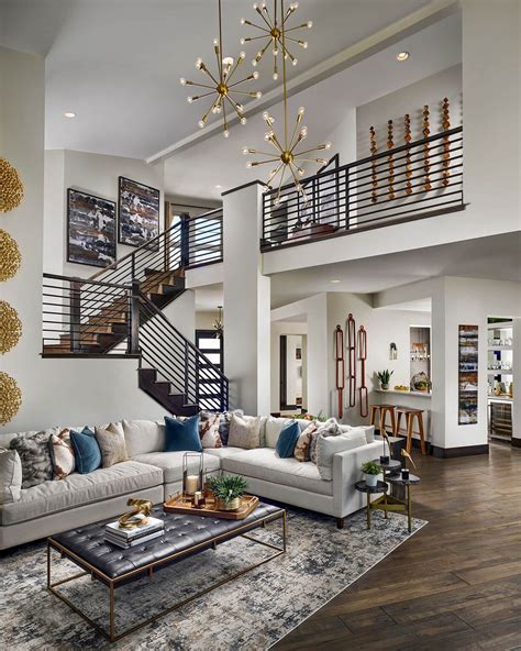 Luxury loft design | Contemporary decor living room, Luxury house