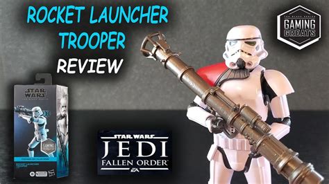 Rocket Launcher Trooper Star Wars Black Series REVIEW YouTube