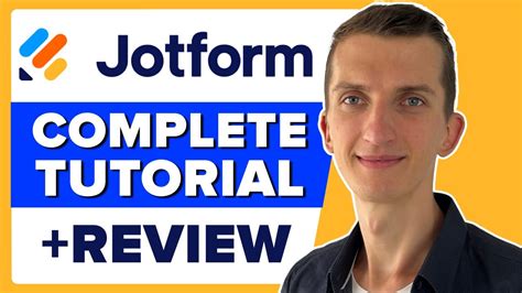 How To Create Forms With Jotform Jotform Review And Tutorial For