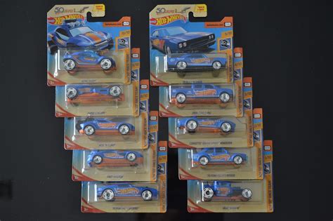 Hot Wheels Outra Dimensão HW 50th Race Team Uma dúvida Os dois Treasur Hunt desta série