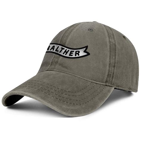 Stylish Walther Arms Handgun Unisex Denim Baseball Cap Design Your Own
