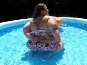 Sexy Ssbbw Pool Fun In Flower Bikini With Viola Tittenfee Preview Xxx Mobile Porno Videos