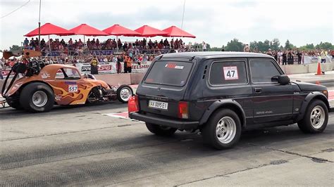 Hp Fiat Topolino Vs Hp Lada Niva Pro Sleeper Youtube