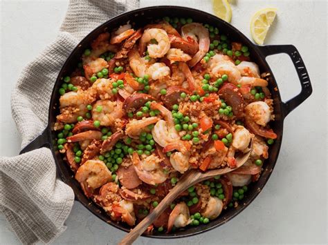 Shrimp and Chorizo Paella